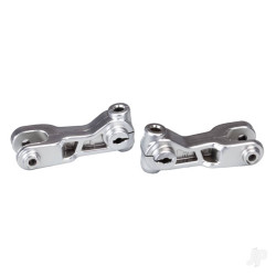 Traxxas Sway bar arms, Front (satin-plated) 8596X