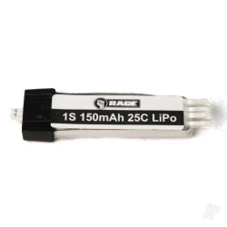 Rage RC 150mAh 1S 3.7V 15C LiPo Battery, Ultra-Micro Connector (Spirit of St. Louis) A1124