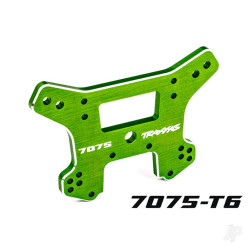 Traxxas Shock tower, front, 7075-T6 aluminium (green-anodised) (fits Sledge) 9639G