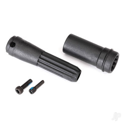 Traxxas Driveshafts, center Front / 4mm screw pin (1pc) / 3x10 CS (1pc) 8556