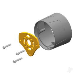 Multiplex Holder for motor 'Jet' with screws. 1-01018