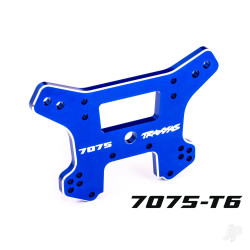 Traxxas Shock tower, front, 7075-T6 aluminium (blue-anodised) (fits Sledge) 9639