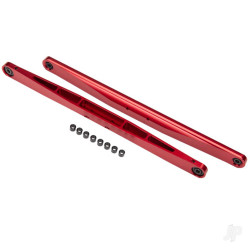 Traxxas Trailing arm, aluminium (Red-anodised) (2 pcs) (assembled with hollow balls) 8544R