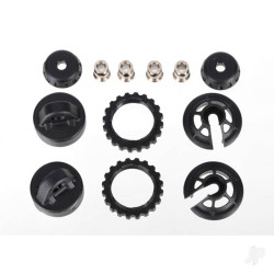 Traxxas Caps and spring retainers, GTR Long / XX-Long shock (upper cap (2 pcs) / hollow balls (4 pcs) / bottom cap (2 pcs) / upper retainer (2 pcs) / lower retainer (2 pcs)) 7468