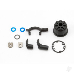 Traxxas Carrier, Differential (heavy duty) / Differential fork / linkage arms (Front & Rear) / x-ring gaskets (2 pcs) / ring gear gasket / bushings (2 pcs) / 6.5x10x0.5 TW 5681