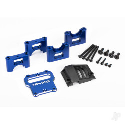 Traxxas Mount, center differential carrier, 6061-T6 aluminium (blue-anodised) 9584X