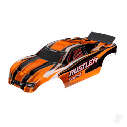 Traxxas Body, Rustler (also fits Rustler VXL), orange (painted, decals applied, assembled with wing) 3750T