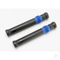 Traxxas Half shaft Set, Long (plastic parts only) (internal splined half shaft / external splined half shaft / rubber boot) (assembled with glued boot) (2 assemblies) 5656
