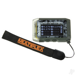 Multiplex Lithium Battery Checker + Modelfinder 1-00957
