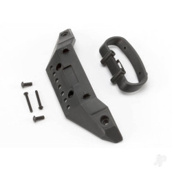 Traxxas Bumper, Front / bumper mount, Front / 4x10mm BCS (2 pcs) / 3x25mm BCS (2 pcs) 5635