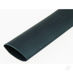Dubro 3/8in Heat Shrink Tubing Black (3 pcs per package) 440