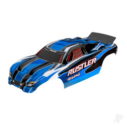 Traxxas Body, Rustler (also fits Rustler VXL), blue (painted, decals applied, assembled with wing) 3750X