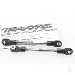 Traxxas Turnbuckles, toe link, 59mm (78mm center to center) (2 pcs) (assembled with rod ends and hollow balls) 3745