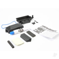 Traxxas Box, receiver (sealed) / foam pad / silicone grease / 3x8mm BCS (2 pcs) / 2.5x8mm CS (2 pcs) / 3x6mm BCS (2 pcs) 5624
