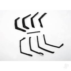 Traxxas Fender flairs, Front & Rear (4 pcs) / fender flair retainers, Front & Rear (4 pcs) / 2.5x6mm CS (22) 5617