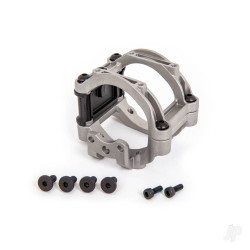 Traxxas Motor mount, aluminium (upper and lower) / motor mount spacer / hardware 9589