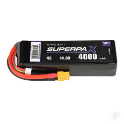 Radient LiPo 4S 4000mAh 14.8V 50C XT60 B40004S50XT60