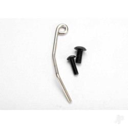 Traxxas Hanger, metal (for tuned pipe) / 4x8 BCS (1pc) / 3x10 BCS (1pc) 5546