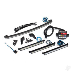 Traxxas LED light Set, complete (includes Front light bar (2 pcs), Rear light bar, curved roof light bar, and high-voltage power amplifier) 8485