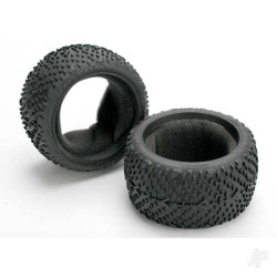 Traxxas Tyres, Victory 2.8" (rear) (2) / foam inserts (2) 5570