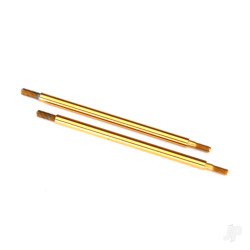 Traxxas Shock shaft, 74mm (GTR) (Rear) (TiN-coated) (2 pcs) 8463T