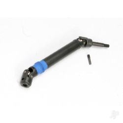 Traxxas Driveshaft assembly (1pc), left or right (fully assembled, ready to install) / M3 / 12.5mm yoke pin (1pc) 5551