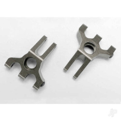 Traxxas Carriers, stub axle, (Rear) 6061-T6 aluminium (titanium-anodised) 5555X