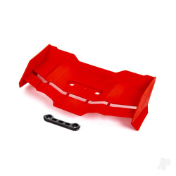 Traxxas Wing / wing washer Sledge (red) 9517R