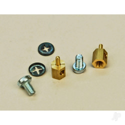 SLEC Sl63 P/Rod Connector Brass (2x10) 5509470