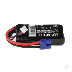 Radient LiPo 2S 1400mAh 7.4V 30C EC3 B14002S30EC3