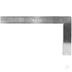 Excel 10in (25.40cm) Precision Carbon Steel Machine Square (Bulk) 60023
