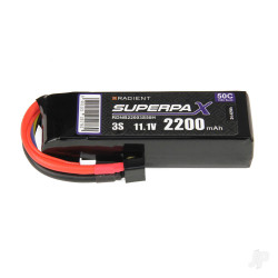 Radient LiPo 3S 2200mAh 11.1V 50C Deans (HCT) B22003S50H