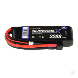 Radient LiPo 3S 2200mAh 11.1V 30C Deans (HCT) B22003S30H