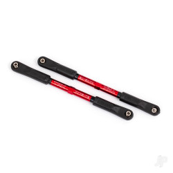 Traxxas Camber links, rear, Sledge (TUBES red-anodised, 7075-T6 aluminium, stronger than titanium) (144mm) (2)/ rod ends, assembled with steel hollow balls (4)/ aluminium wrench, 8mm (1) 9548R