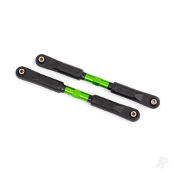 Traxxas Camber links, front, Sledge (TUBES green-anodised, 7075-T6 aluminium, stronger than titanium) (117mm) (2)/ rod ends, assembled with steel hollow balls (4)/ aluminium wrench, 8mm (1) 9547G