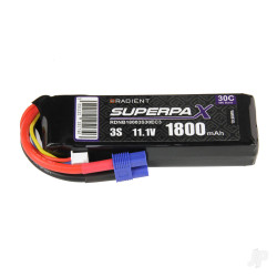 Radient LiPo 3S 1800mAh 11.1V 30C EC3 B18003S30EC3