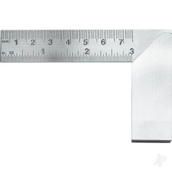 Excel 3in (7.62cm) Precision Carbon Steel Machine Square (Bulk) 60019