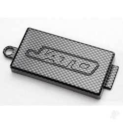 Traxxas Receiver cover (Chassis top plate), Exo-Carbon finish (Jato) 5524G