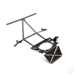 Traxxas Tube Chassis, center section, Front (satin black chrome-plated) 8431X