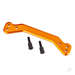 Traxxas Draglink, steering, 6061-T6 aluminium (orange-anodised)/ 3x14mm SS (2) 9546T