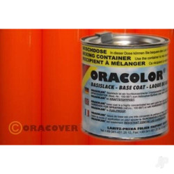 Oracover ORACOLOR 2-K-Elastic Varnish Fluorescent Orange (160ml) 121-064