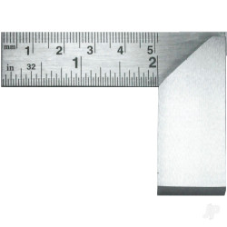 Excel 2in (5.08cm) Precision Carbon Steel Machine Square (Bulk) 60018