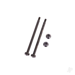 Traxxas Suspension pins, outer, rear, 3.5x56.7mm (hardened steel) (2) / M3x0.5mm NL, flanged (2) 9543