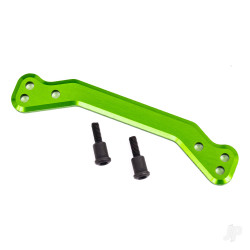 Traxxas Draglink, steering, 6061-T6 aluminium (green-anodised)/ 3x14mm SS (2) 9546G