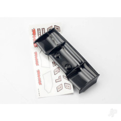 Traxxas Wing, 1:16 E-Revo (black) / decal sheet 7122