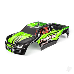 Traxxas Body, Stampede (also fits Stampede VXL), green (painted, decals applied) 3651G