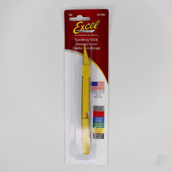 Excel Sanding Stick with #400 Belt (Carded) 55715