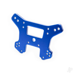 Traxxas Shock tower, front, 6061-T6 aluminium (blue-anodised) 9539
