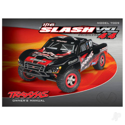 Traxxas Owner"s manual, 1:16 Slash 4WD VXL (model 7009) 7098