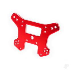 Traxxas Shock tower, front, 6061-T6 aluminium (red-anodised) 9539R